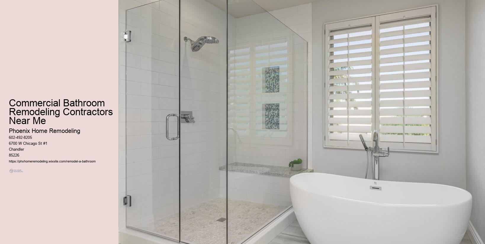 Commercial Bathroom Remodeling Contractors Near Me