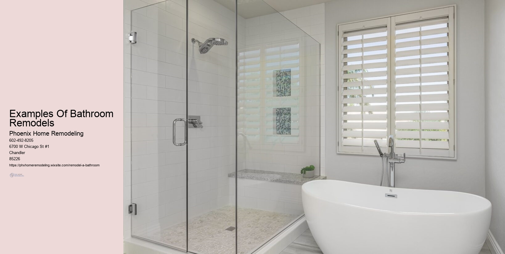 Examples Of Bathroom Remodels