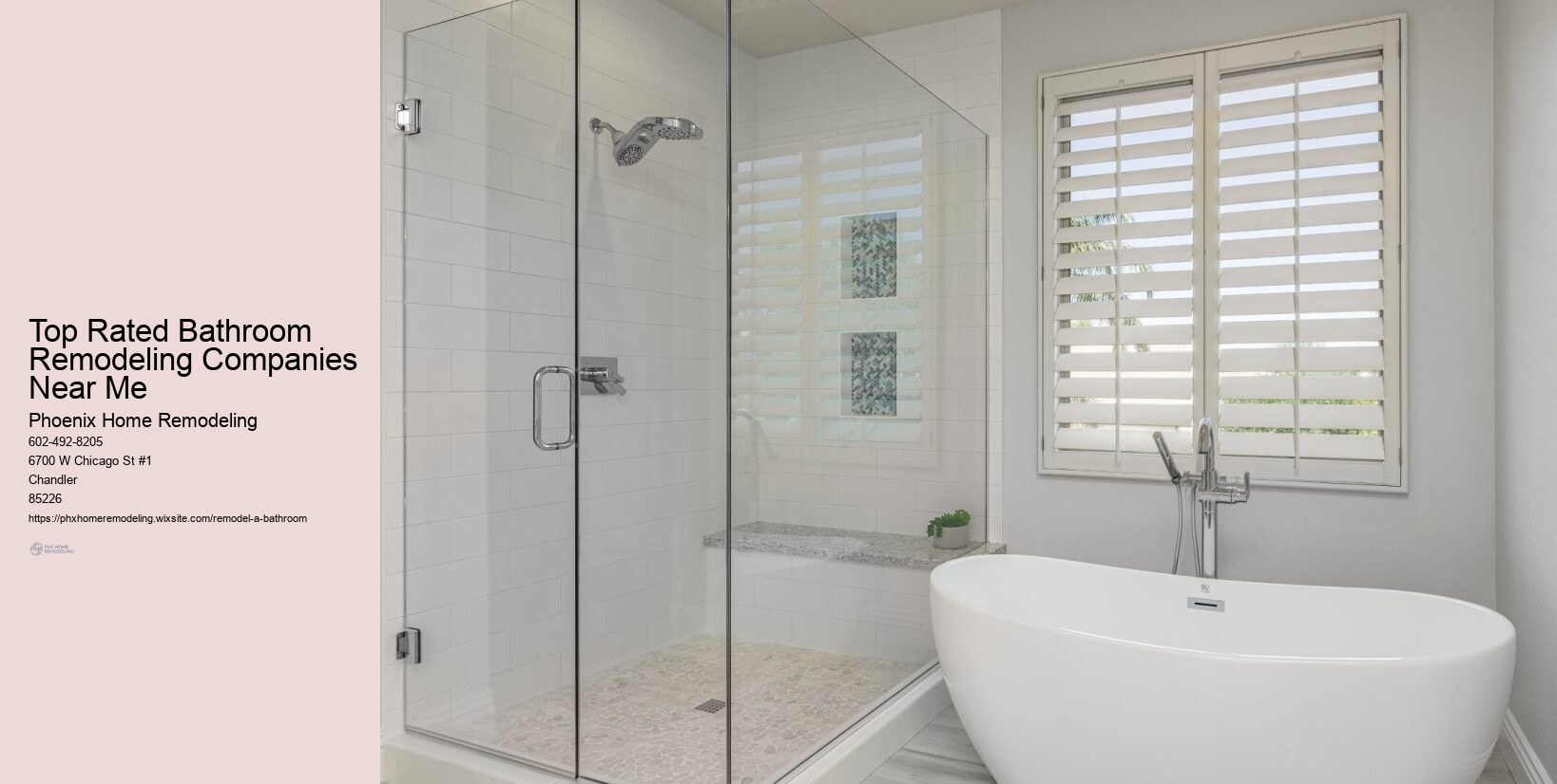 Top Rated Bathroom Remodeling Companies Near Me