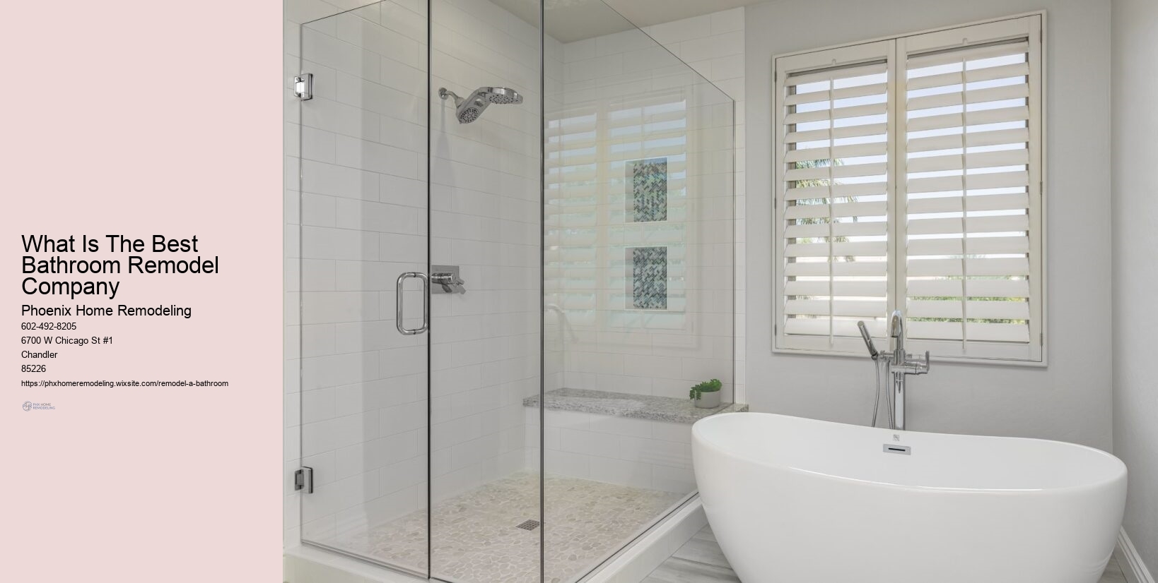 What Is The Best Bathroom Remodel Company