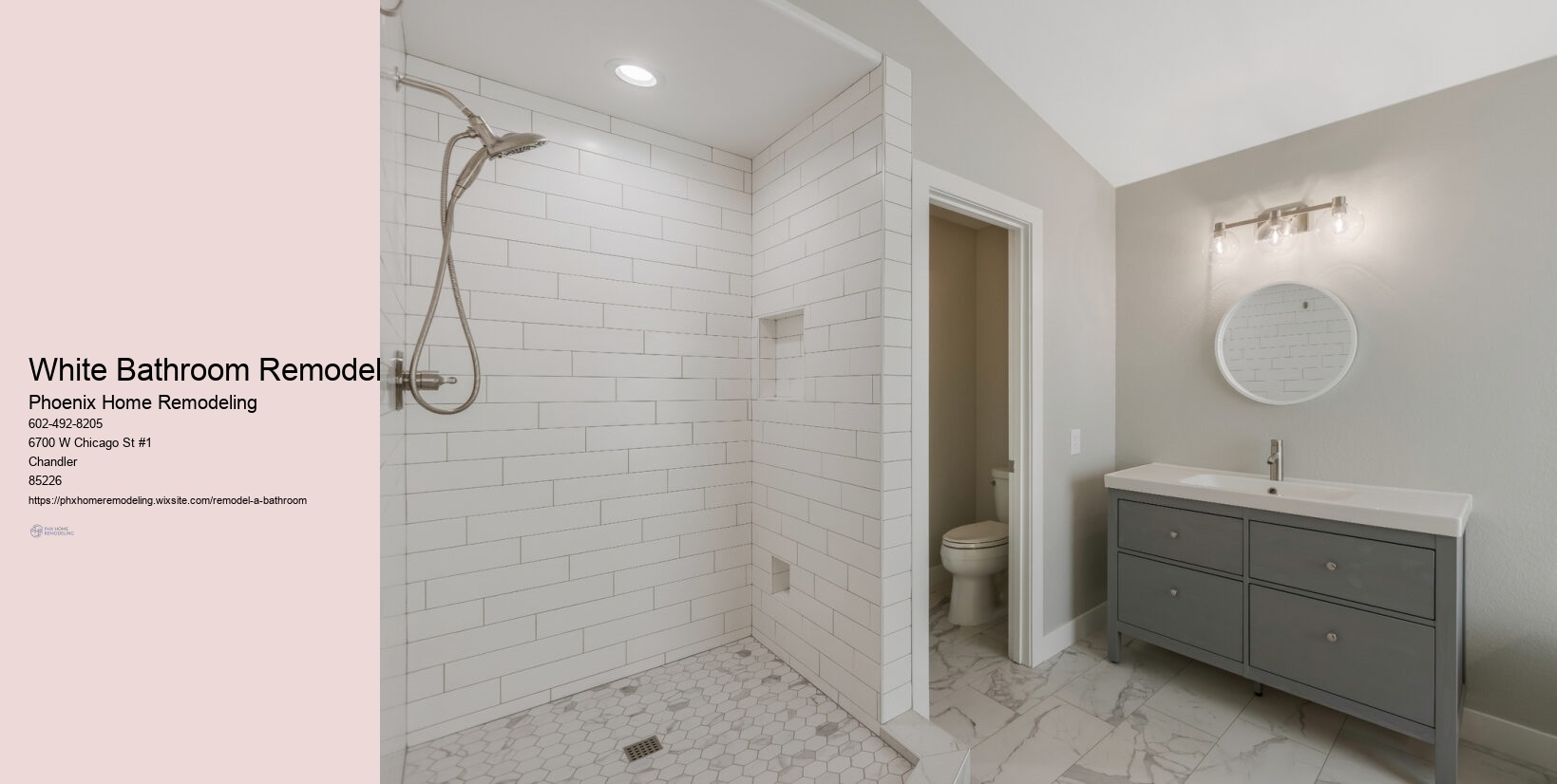 White Bathroom Remodels